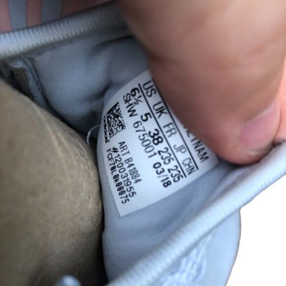 RARE 2018 Adidas X Pharrell Tennis Hu Aero Blue 6.5W - Picture 6 of 14